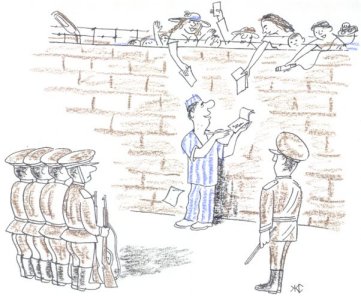   KyrHyzstan cartoon, prisoners in jail